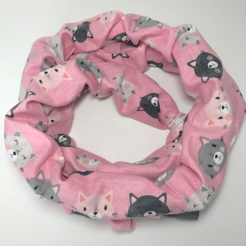 Pink Cat Face CPAP Hose and Cheek Strap Cover Set Hose Etsy
