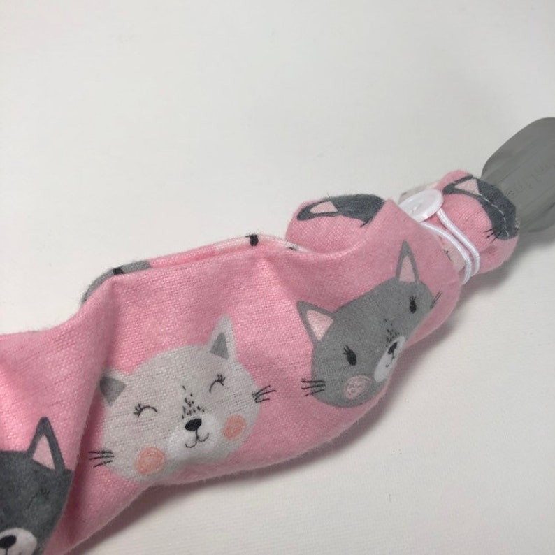 Pink Cat Face CPAP Hose and Cheek Strap Cover Set Hose Etsy