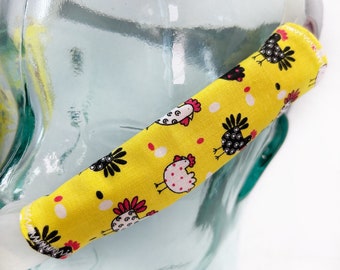 100% Cotton CPAP Strap Covers, Cheekers, Cpap Accessories, Cheek Protectors, Headgear Cover, Sleep Apnea, Cheek Cozies, Cheeky Chickens