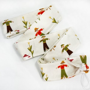 Scarecrow, CPAP Hose Tubing Cover, Cozy, Apap, Bipap, Vent, Circuit, Sleeve, Wrap,  Warmer, Sleep Apnea, Rainout Reducing, Flannel, 6 ft