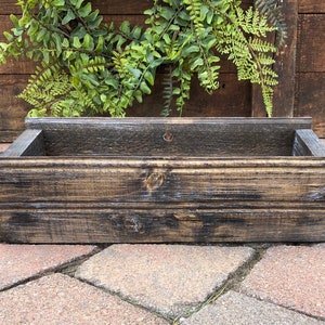 Farmhouse Style Distressed Wood Tray, Wedding Centerpiece Base, Mason Jar Crate, Rustic Pantry Office Kitchen Organization Box Basket Bin