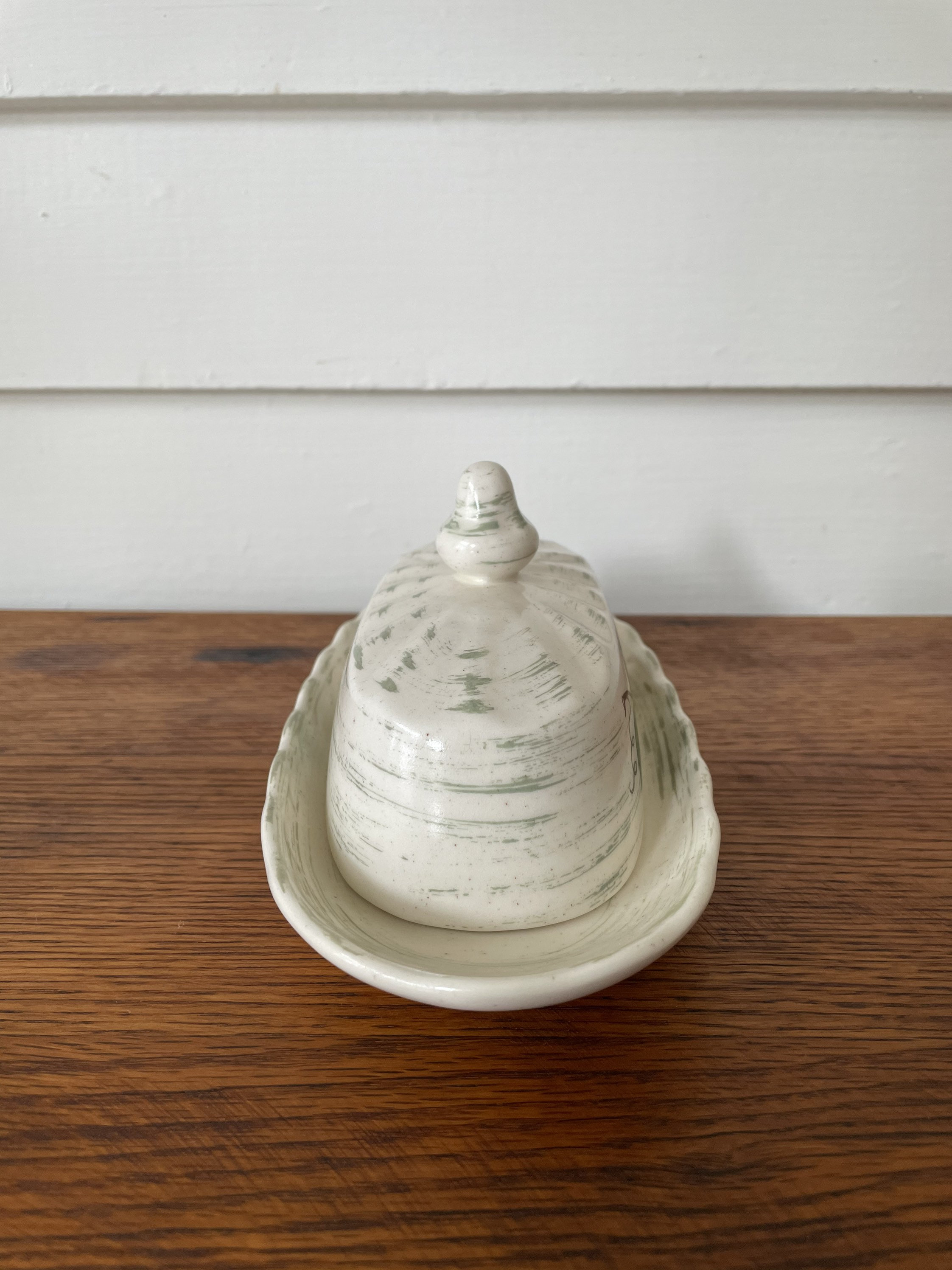 Metlox Vineyard Butter Dish 1 4 Pound Vernon Ware Made In Etsy
