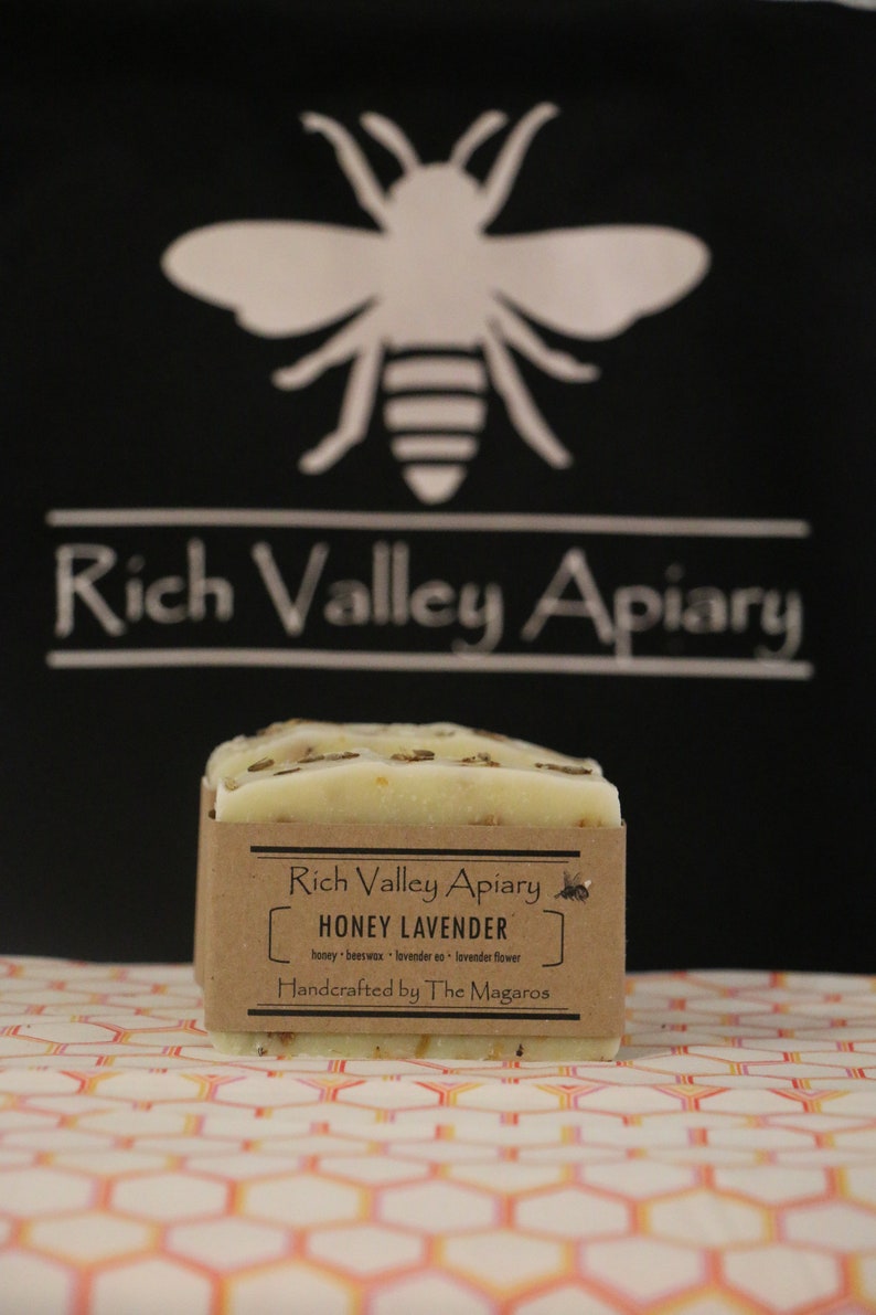 Honey Beeswax Homemade Soap From Our Hive to Yours All Etsy