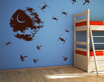 Star Wars Wall Decal Etsy