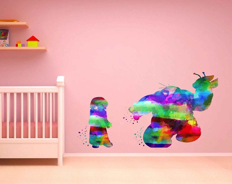 Stitch Wall Decal Art Lilo And Disney Vinyl Sticker Decals Nursery Baby Chids Kids Room Kcik2091