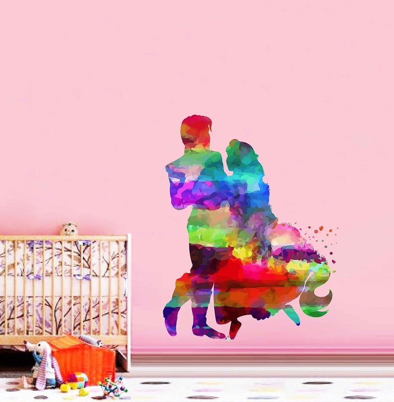 Rapunzel Wall Decals Prince Sticker Disney Nursery Decor Decal Girls Room Kcik2154