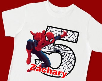 Download Spiderman number | Etsy
