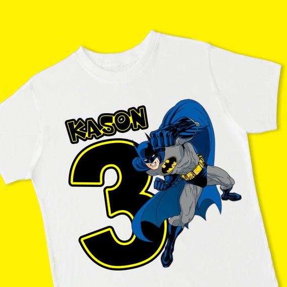 batman birthday t shirt