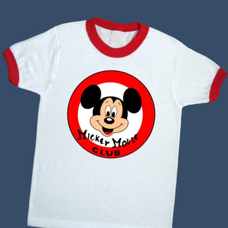 mickey mouse club t shirt