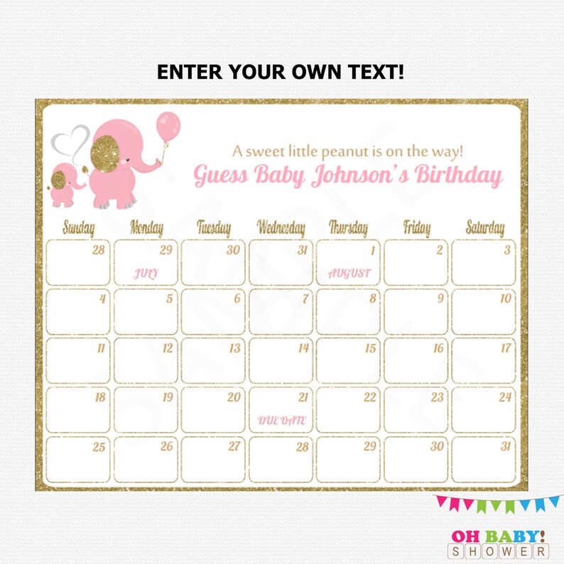 Ob dating calendar