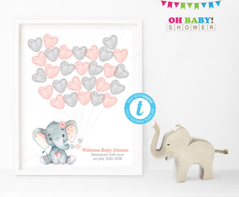 Guest Book Alternative Elephant Baby Shower Guest Book Guest Etsy Guest Book Alternative Elephant Baby Shower Guest Book Guest Etsy