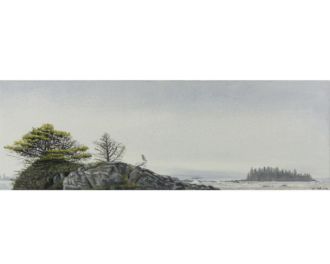 British Columbia Art, BC Landscape Art, Canada Coastal Art, Original