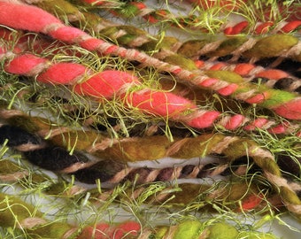 Handspun wool art yarn