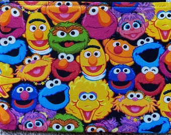 Vintage 1980's Sesame Street Kid's Sleeping Bag - Muppets - Big