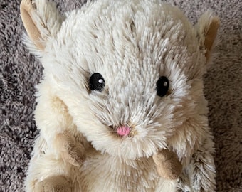 Hamster Chalk Bag: Repurposed Plush Rock Climbing Bag