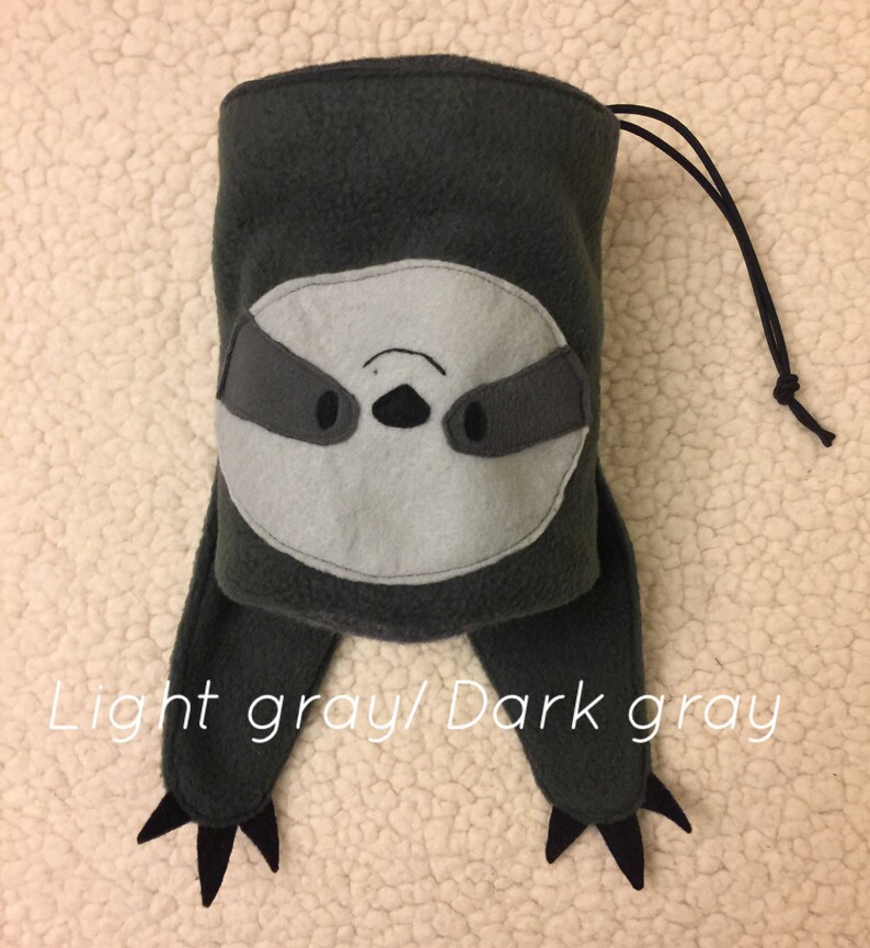 Sebastian the Sloth Chalk Bag Rock Climbing Bag Drawstring Etsy