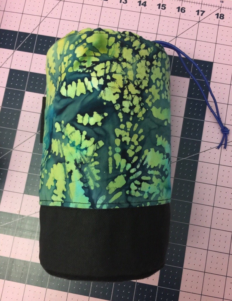 Borneo Tie Dye Motif Chalk Bag Rock Climbing Bag Drawstring Etsy