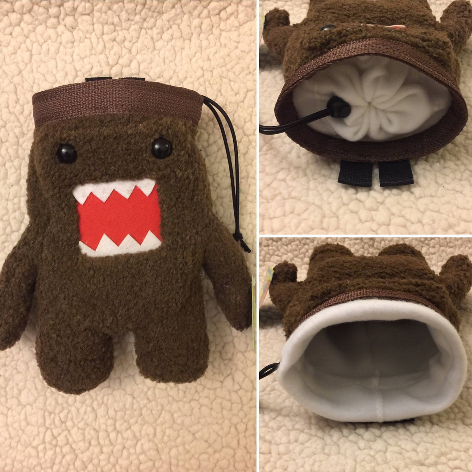 Japanese monster chalk bag rock climbing bag drawstring bag Etsy