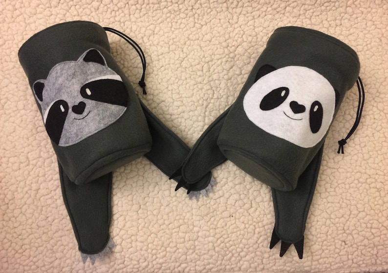 Racoon Chalk Bag Panda Chalk Bag Rock Climbing Bag Etsy