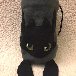 Bolsa de magnesio con diseño de dragón Furia Nocturna: Bolsa para escalada en roca