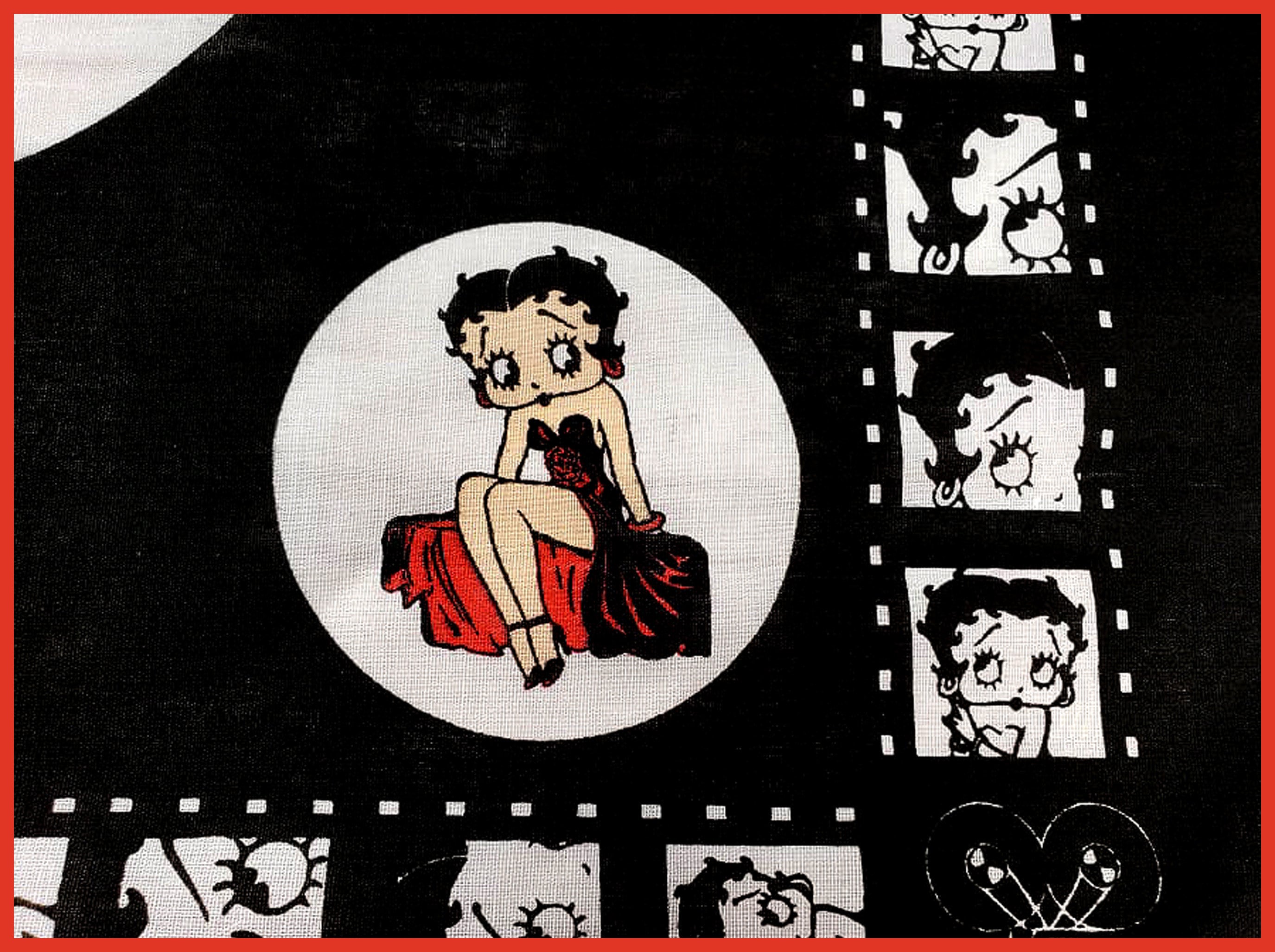 NEW Retired 2004 Betty Boop Bandanas, Hav-a-hank, Goth Style