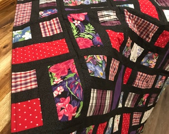 Memory Quilts from Shirts, Memory quilt made from loved ones clothes, Custom Memory Quilt, funeral keepsake, Shirt quilt. DEPOSIT ONLY!!