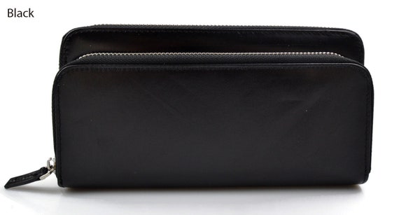 Leather Wallet Big Credit Card Holder Organiser With Phone Pocket Leather Women Wallet Leather Blue Leather Ladies Card Wallet Phone Clutch Etsy Canada