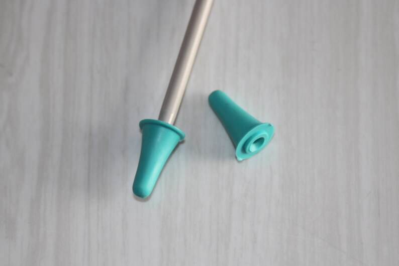 2 protective caps for needles knitting 2.0 to 5.0 mm two Etsy