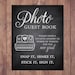 Grad party guest book - Graduation guest book - words of wisdom for the new grad - photo guest book - 8x10 - 5x7 PRINTABLE