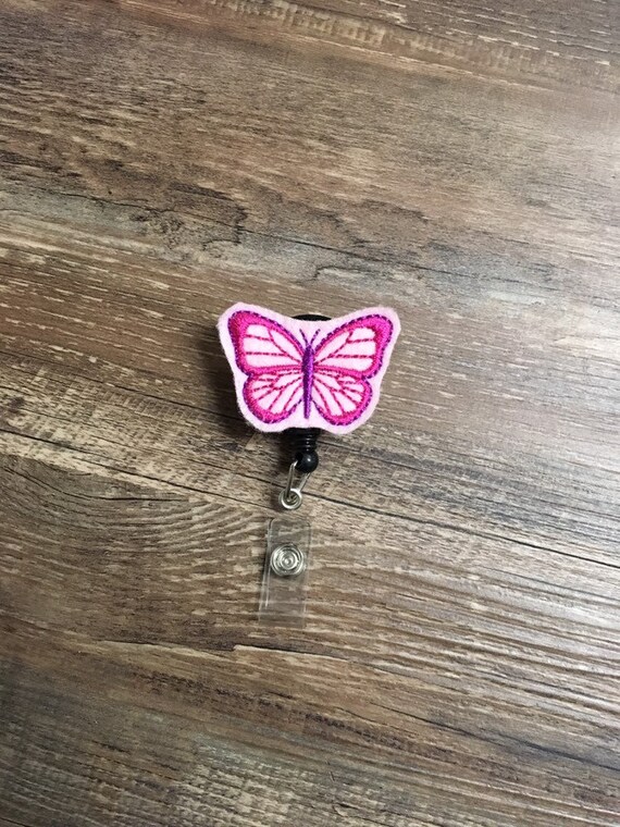 Butterfly Badge Reel, Monarch Butterfly Badge Reel, Cute Badge Reel, Spring Badge Reel, Butterfly Planner Clip, Butterfly Magnet