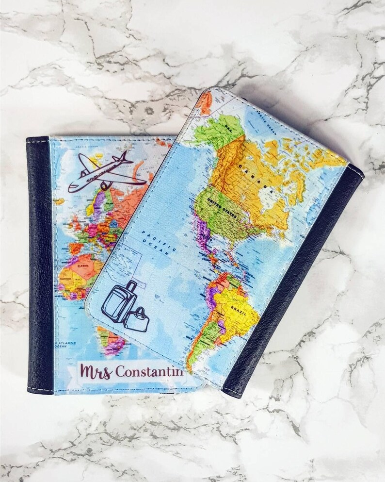 Personalised Passport Cover Custom Passport Holder Travel Etsy UK