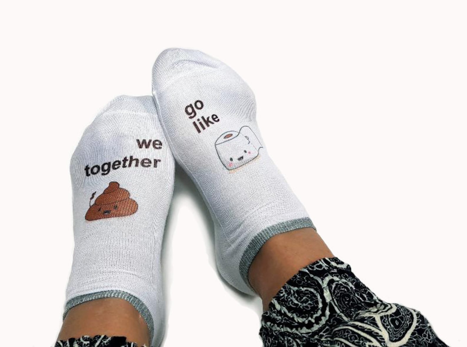 Custom Ankle Socks Funny Socks Couple's Socks Etsy UK