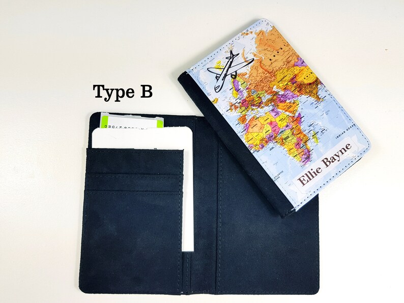 Personalised Passport Cover Custom Passport Holder Travel Etsy UK