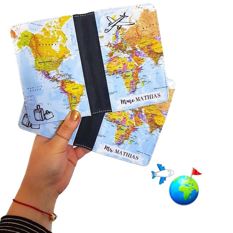 Personalised Passport Cover Custom Passport Holder Travel Etsy UK