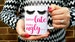 Better LATE than UGLY mug. EYELASHES fashion mug, Eye lashes mug, Personalised coffee/tea mug. mascara mug, Lashes extensions, make-up mug 