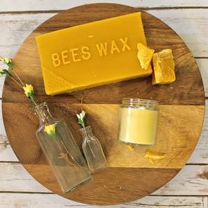 Unscented Beeswax Candle, Beeswax Tallow Candle, Tallow Candle , Natural, Candle, Beeswax, Non-toxic Candle, Garden Light Candles