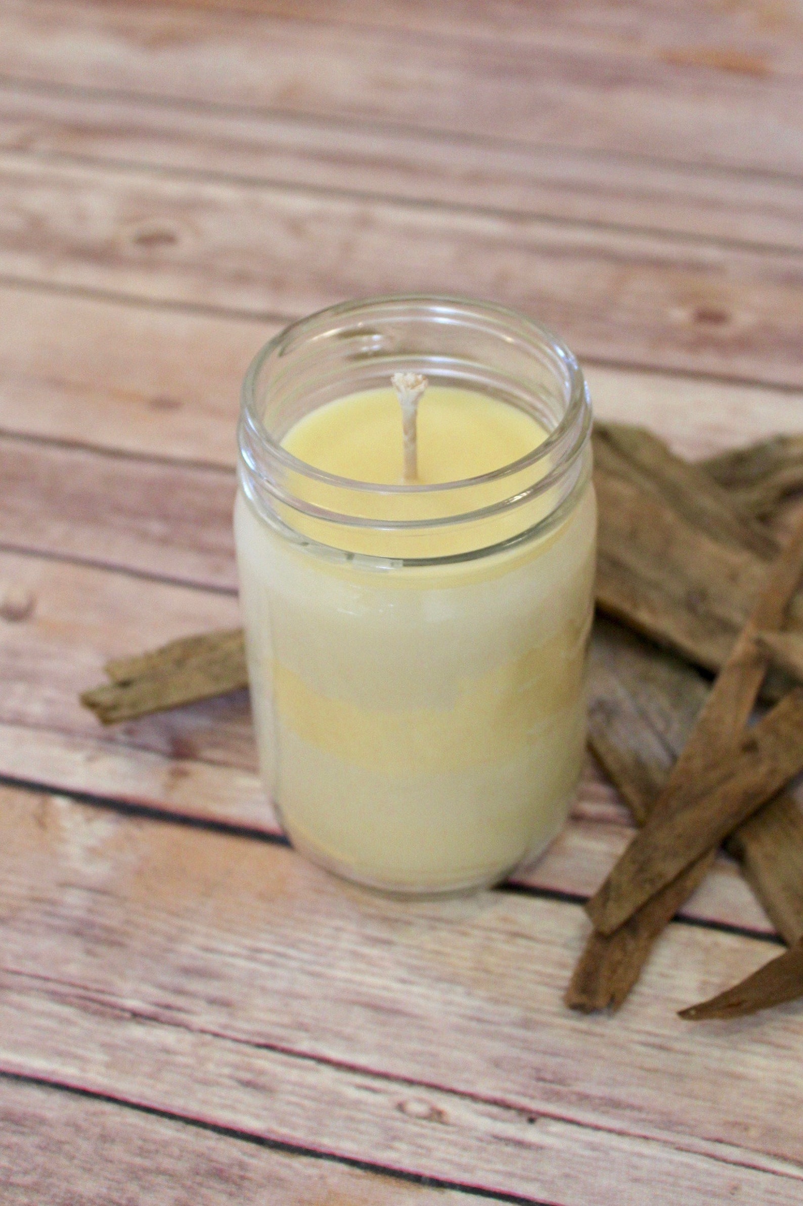 Sandalwood Beeswax Candle Beeswax Tallow Candle Tallow Etsy