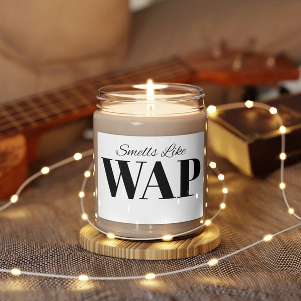 WAP Gift Scented Soy Candle, 9oz