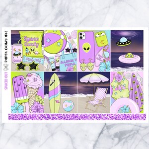 EC DELUXE Kit Spaced Out / Wochenplaner Sticker Kit / Erin Condren