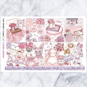 EC MINI Kit Weekend Therapy // Kit adesivi pianificatore settimanale // Erin Condren