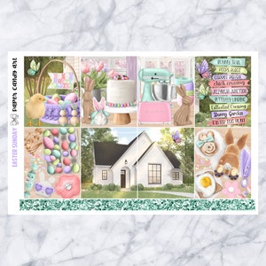 EC Kit Ostersonntag // Wochenplaner Sticker Kit // Erin Condren