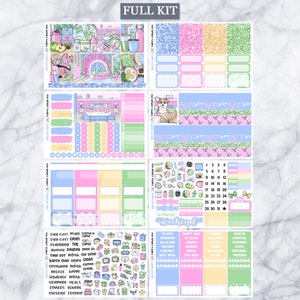EC Kit Healthy Habits // Weekly Planner Stickers Kit // Erin Condren - Etsy