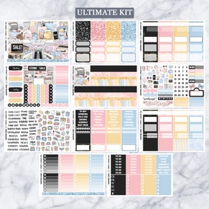 EC Kit Shopping Spree // Weekly Planner Stickers Kit // Erin Condren - Etsy