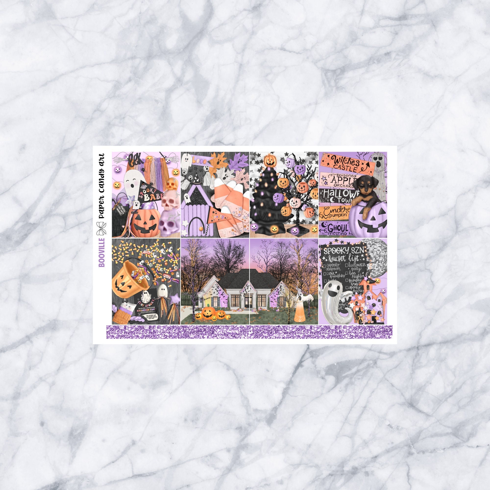 EC DELUXE Kit Booville // Weekly Planner Stickers Kit // Erin Condren ...