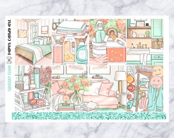Kit EC impecable // Kit de pegatinas para planificador semanal // Erin Condren
