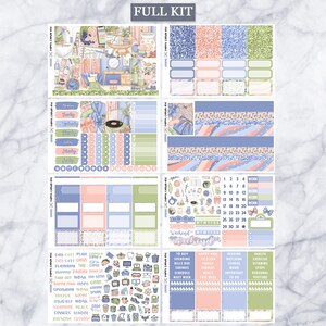 EC Kit Unwind // Weekly Planner Stickers Kit // Erin Condren - Etsy
