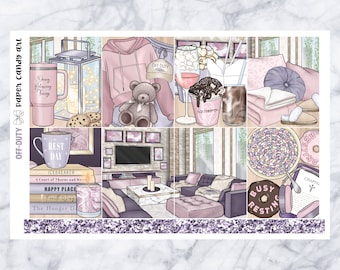 Kit EC fuera de servicio // Kit de pegatinas para planificador semanal // Erin Condren