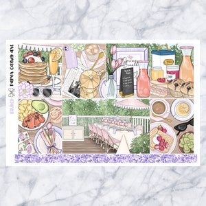 EC Kit Brunch // Weekly Planner Stickers // Erin Condren