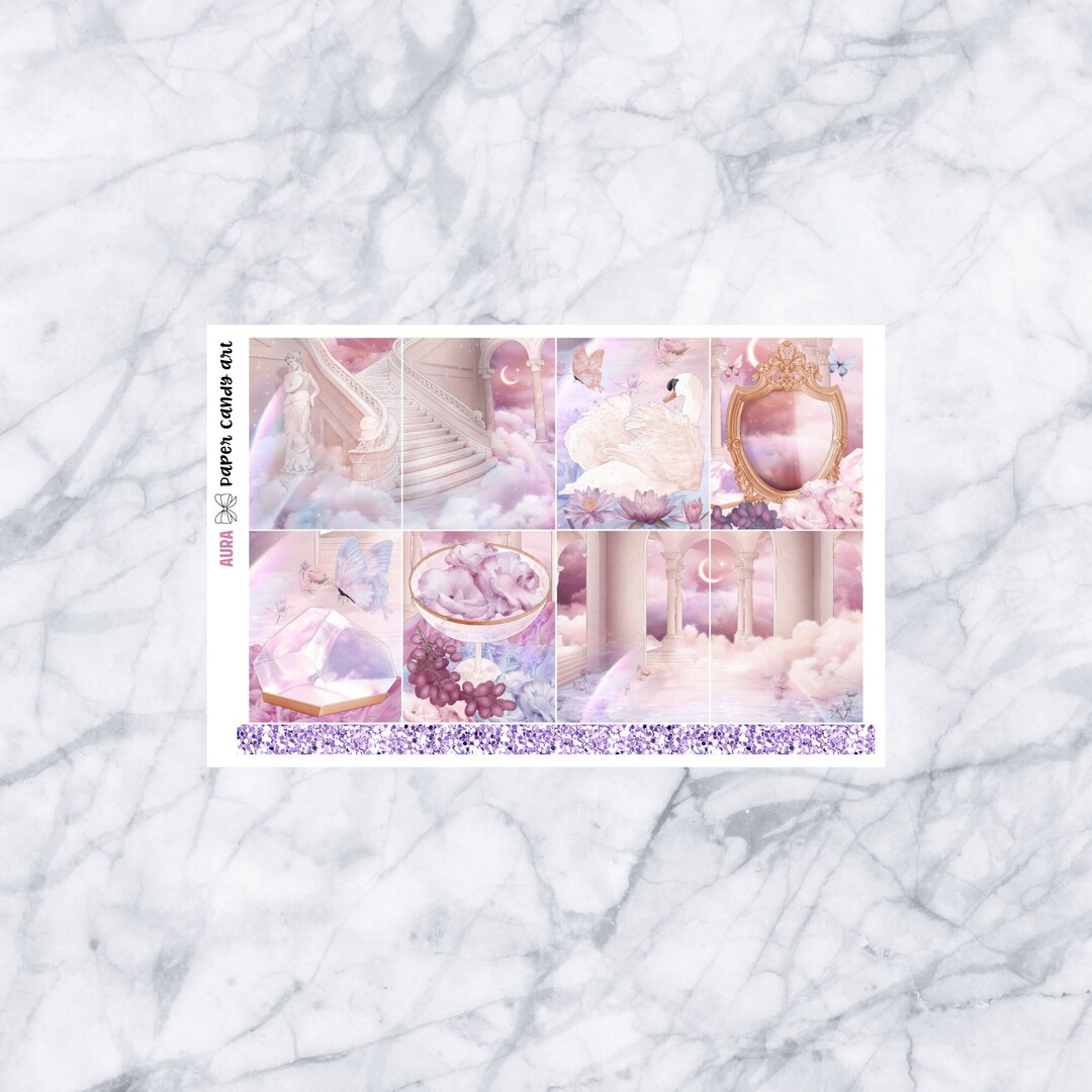 EC DELUXE Kit Aura // Weekly Planner Stickers Kit // Erin Condren - Etsy