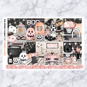 EC Kit Ziemlich gruselig // Wochenplaner Sticker Kit // Erin Condren